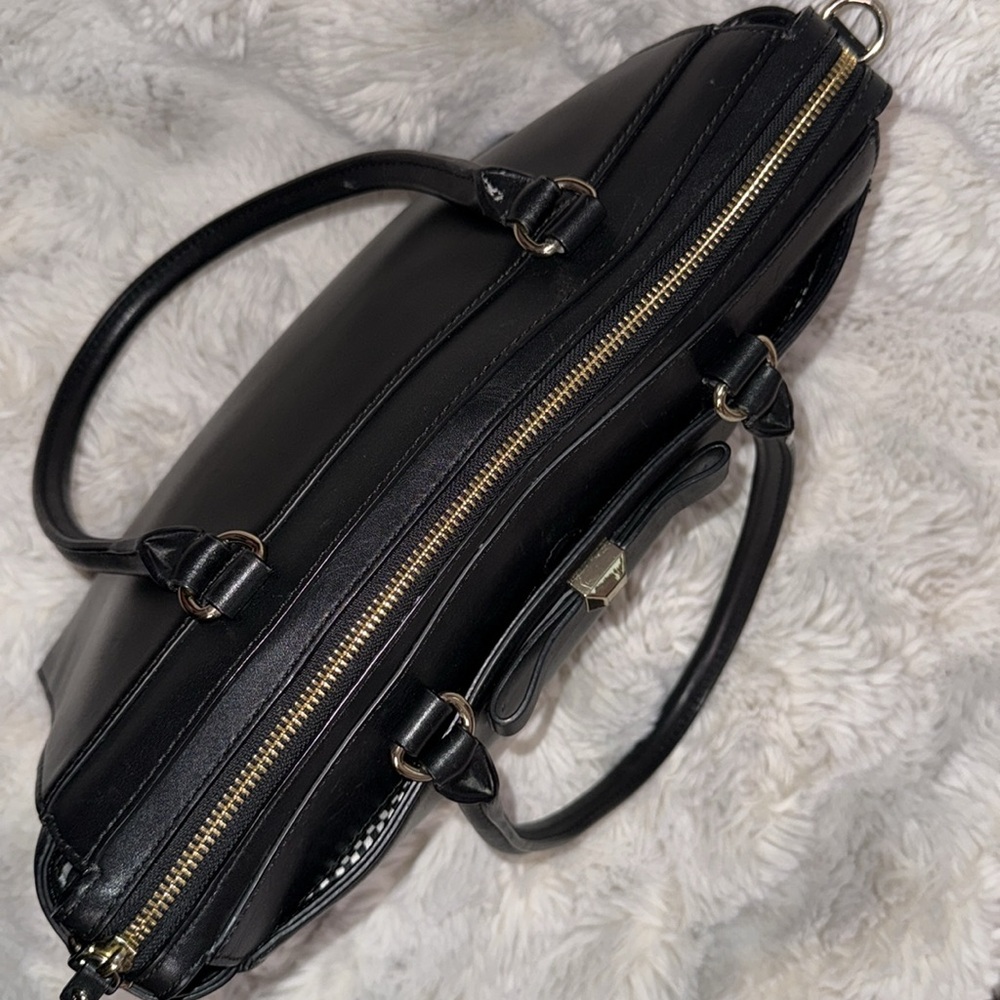 Kate Spade Black Leather Handbag - Picture 7 of 12